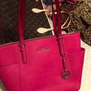 Authentic Mk Hot Pink Bag